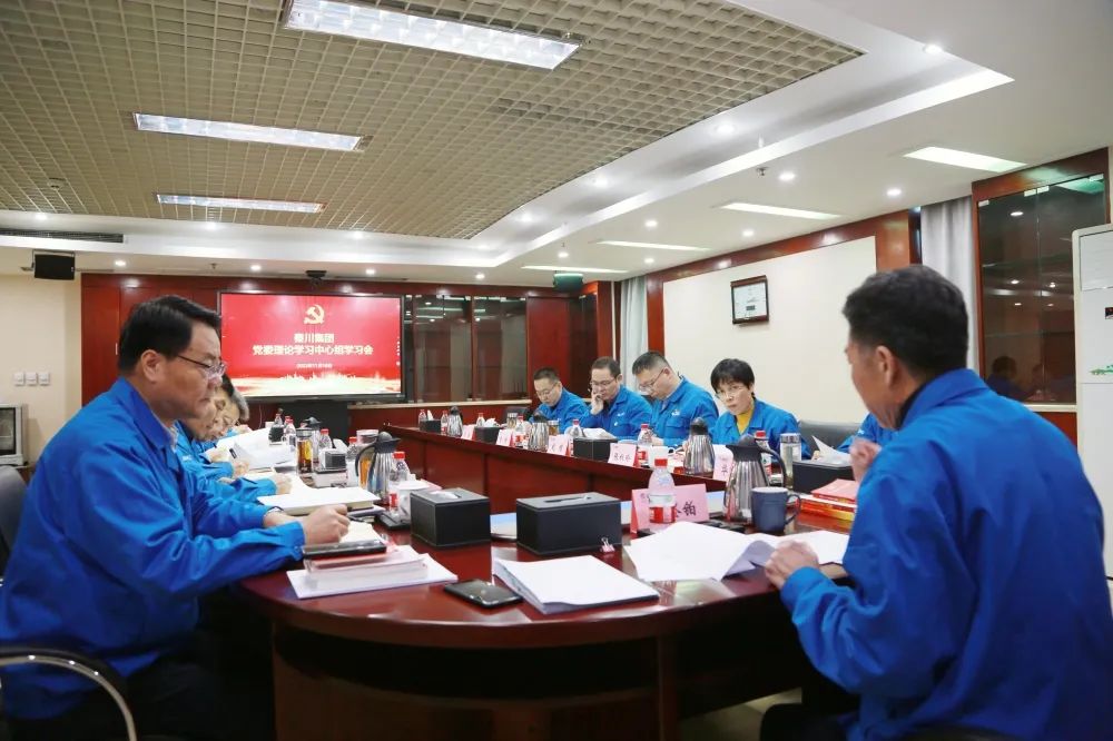 秦川集團黨委理論學習中心組專題學習黨的二十大深化全面從嚴治黨新的戰(zhàn)略部署